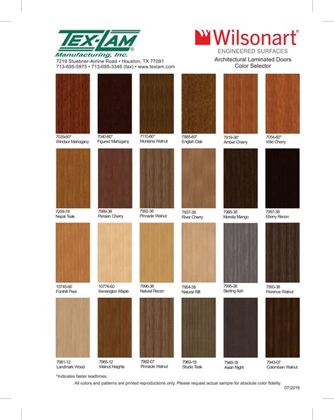 wilsonart laminate colors